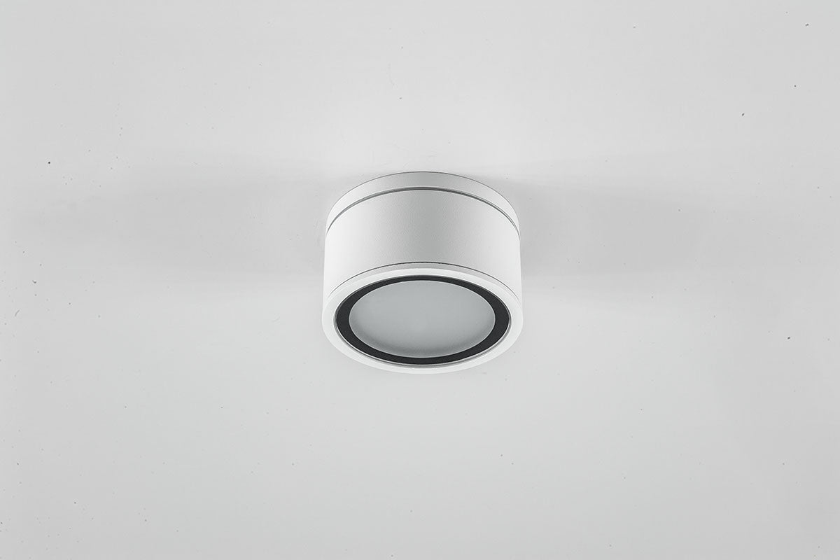 EVN Anbauleuchte weiß rund 108x63mm 220-240V IP54