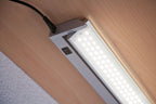 EVN LED Leuchte Silber schwenkbar rechteckig 577x85x35mm 10W 4000K 800lm 230V IP20