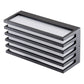 EVN LED Leuchte anthrazit rechteckig 208x116x82mm 9W 4000K 425lm >80° 100-240V IP54