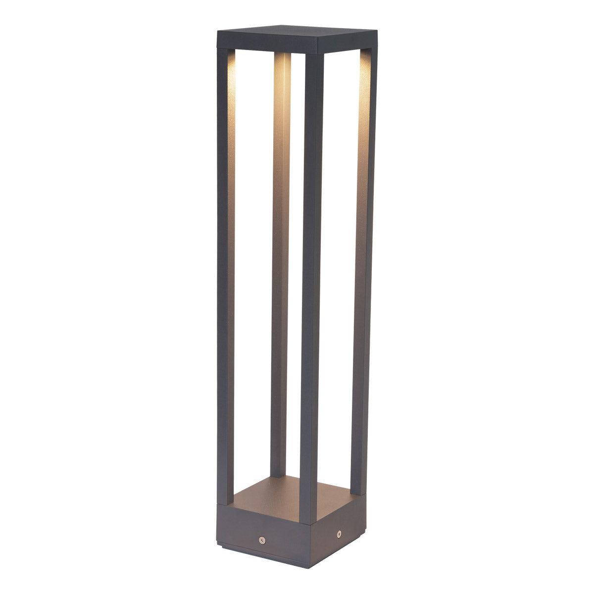 EVN LED Wegeleuchte anthrazit viereckig 140x140x650mm 15W 3000K 818lm 41-80° 200-240V IP54