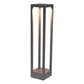 EVN LED Wegeleuchte anthrazit viereckig 140x140x650mm 15W 3000K 818lm 41-80° 200-240V IP54