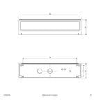 EVN LED Leuchte anthrazit rechteckig 61x252x62mm 18W 3000K 517lm >80° 200-240V IP65