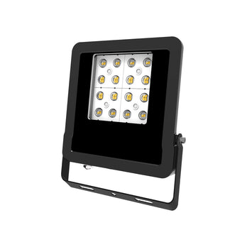 EVN LED Strahler schwarz schwenkbar rechteckig 203x39x235mm 30W 4000K 3600lm >80° 220-240V IP65