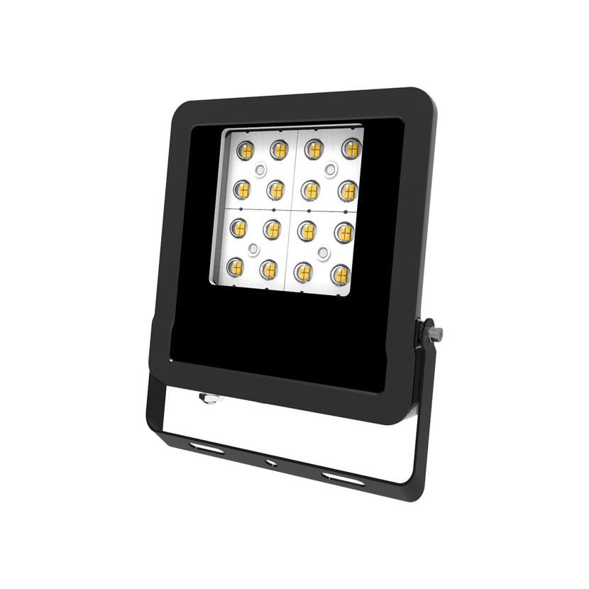 EVN LED Strahler schwarz schwenkbar rechteckig 203x39x235mm 50W 4000K 6000lm >80° 220-240V IP65