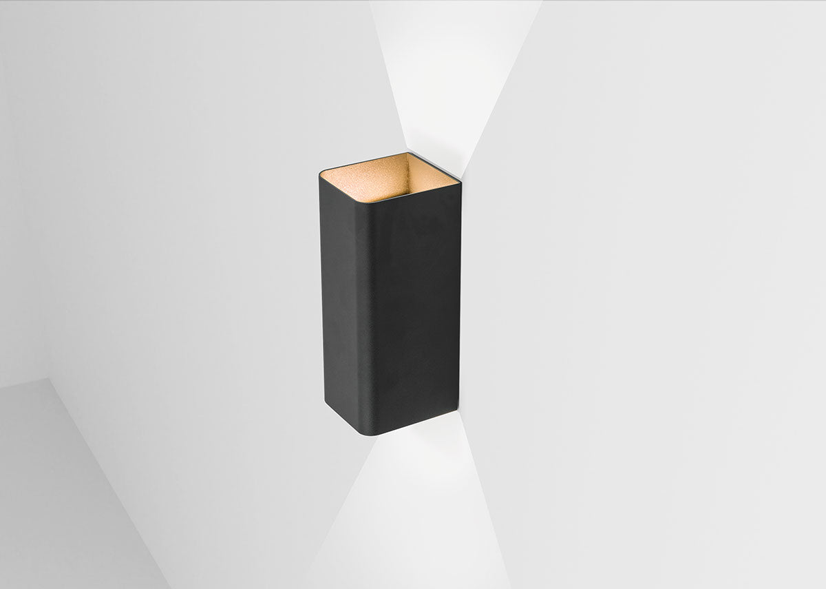 EVN LED Leuchte anthrazit rechteckig 240x95x105mm 12W 3000K 362lm 41-80° 100-240V IP54