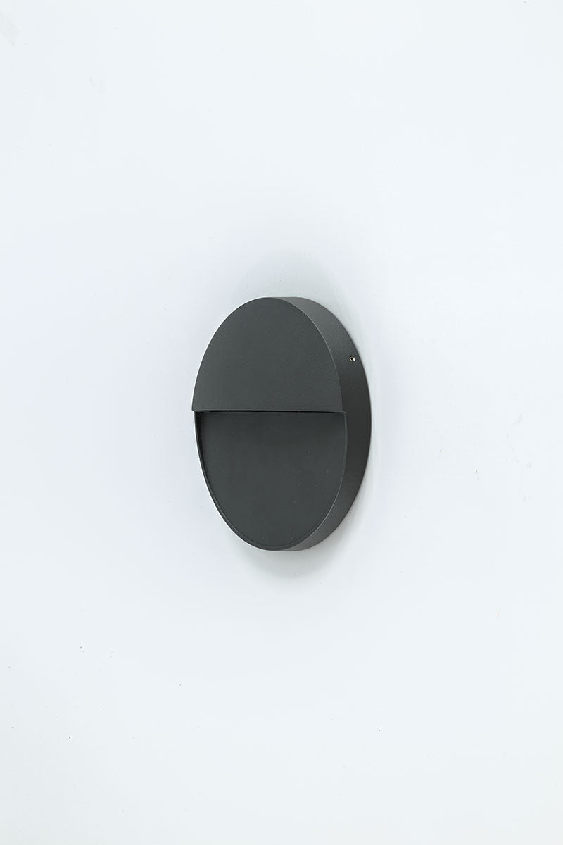 EVN LED Leuchte anthrazit rund 160x35mm 3W 3000K 298lm 41-80° 100-240V IP54