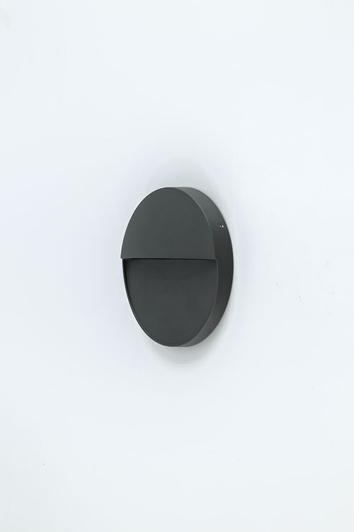 EVN LED Leuchte anthrazit rund 160x35mm 3W 3000K 298lm 41-80° 100-240V IP54