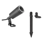 EVN LED Spot anthrazit(V4A) schwenkbar rund 56mm 220-240V IP65 mit Erdspieß