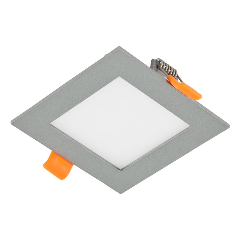 EVN LED Panel Silber viereckig 93x93x25mm 5W 4000K 372lm >80° IP20