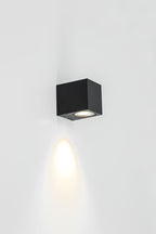 EVN 1-flammige Leuchte anthrazit rechteckig 80x68x93mm 220-240V IP44