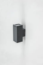 EVN 2-flammige Wandleuchte anthrazit rechteckig 155x63x96mm 220-240V IP54