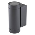 EVN 2-flammige Wandleuchte anthrazit rund 65x103mm 220-240V IP54