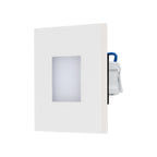EVN LED Leuchte weiß(V4A) viereckig 76x76x40mm 1,8W 3000K 55lm 220-240V IP44