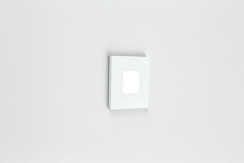 EVN LED Leuchte weiß(V4A) viereckig 76x76x40mm 1,8W 3000K 55lm 220-240V IP44