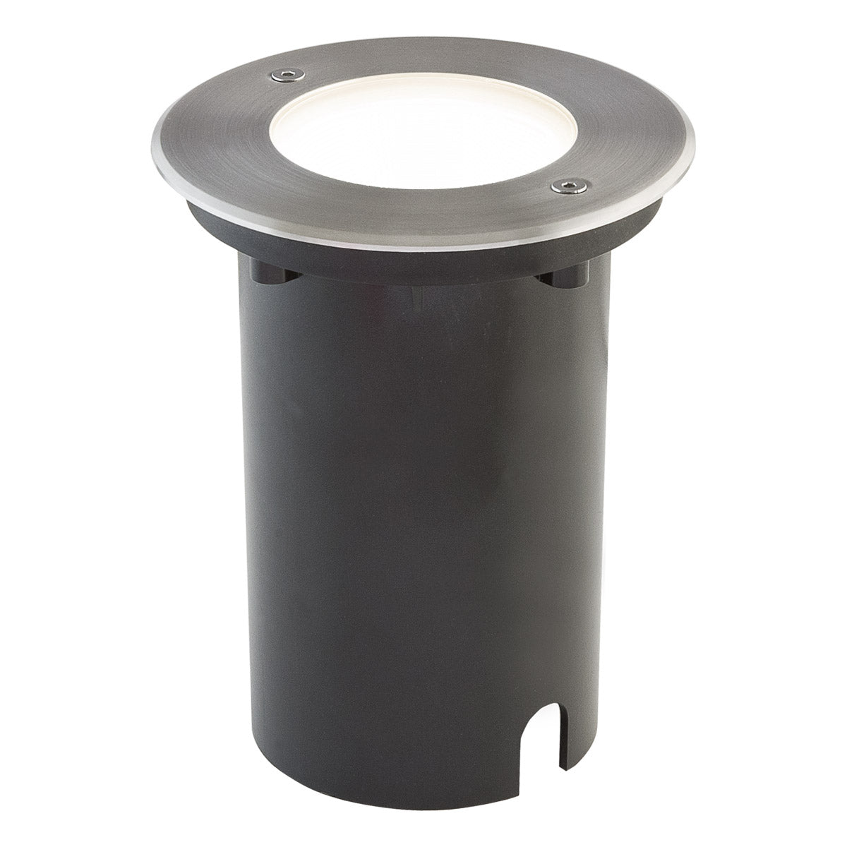 EVN Power-LED Bodeneinbauleuchte Edelstahl Optik rund 125x157mm 11W 4000K 880lm 41-80° 100-240V IP67