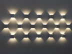 EVN LED Leuchte anthrazit verstellbar viereckig 100x100x100mm 6,2W 3000K 190lm 220-240V IP54