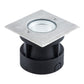 EVN LED Bodeneinbauleuchte Edelstahl Optik viereckig 120x120x94mm 3W 3000K 235lm 41-80° 100-240V IP67