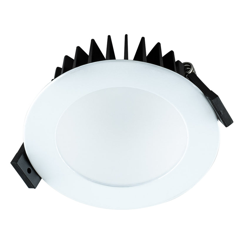 EVN LED Downlight weiß rund 103x40mm 15W 3000K 471 bis 850lm >80° 24V IP44