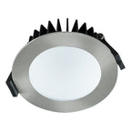 EVN LED Downlight Chrom rund 103x40mm 15W 3000K 471 bis 850lm >80° 24V IP44