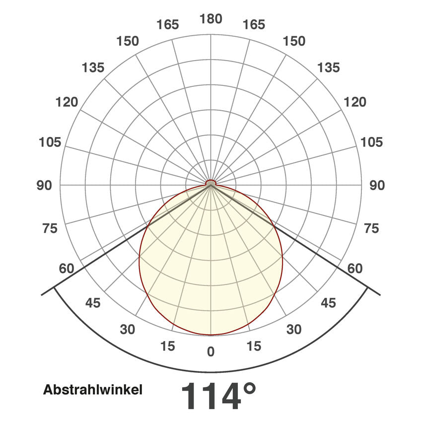 EVN LED Leuchte anthrazit(V4A) rund 76x40mm 1,8W 3000K 55lm 220-240V IP44