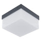 EVN LED Leuchte anthrazit viereckig 152x152x90mm 9W 3000K 620lm >80° 100-240V IP54