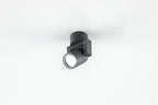 EVN Anbauleuchte anthrazit schwenkbar drehbar rund 55x152mm 220-240V IP54
