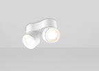 EVN LED Anbauleuchte weiß schwenkbar drehbar rund 100x106mm 26W 3000K 1120lm 21-40° 200-240V IP20