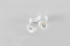 EVN LED Anbauleuchte weiß schwenkbar drehbar rund 100x106mm 26W 3000K 1120lm 21-40° 200-240V IP20