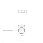 EVN LED Panel weiß rund 120x42mm 8W 3000K 630lm >80° 220-240V IP20