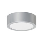 EVN LED Panel Edelstahl Optik rund 120x42mm 8W 4000K 750lm >80° 220-240V IP20
