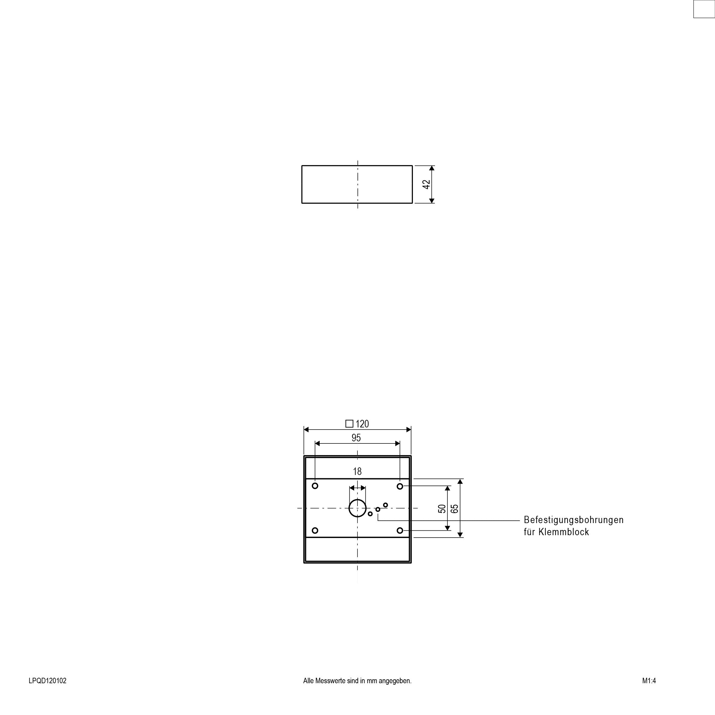 EVN LED Panel weiß viereckig 120x120x42mm 8W 3000K 630lm >80° 220-240V IP20