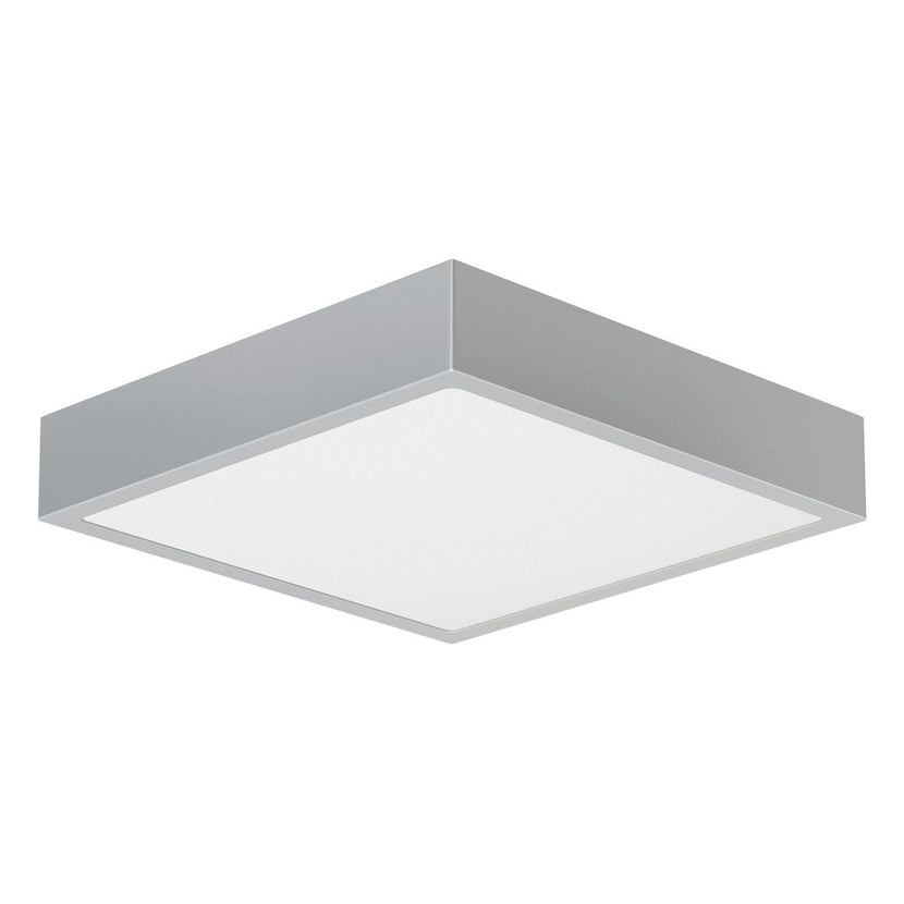 EVN LED Panel Edelstahl Optik viereckig 225x225x42mm 24W 3000K 1750lm >80° 220-240V IP20