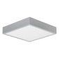 EVN LED Panel Edelstahl Optik viereckig 225x225x42mm 24W 3000K 1750lm >80° 220-240V IP20