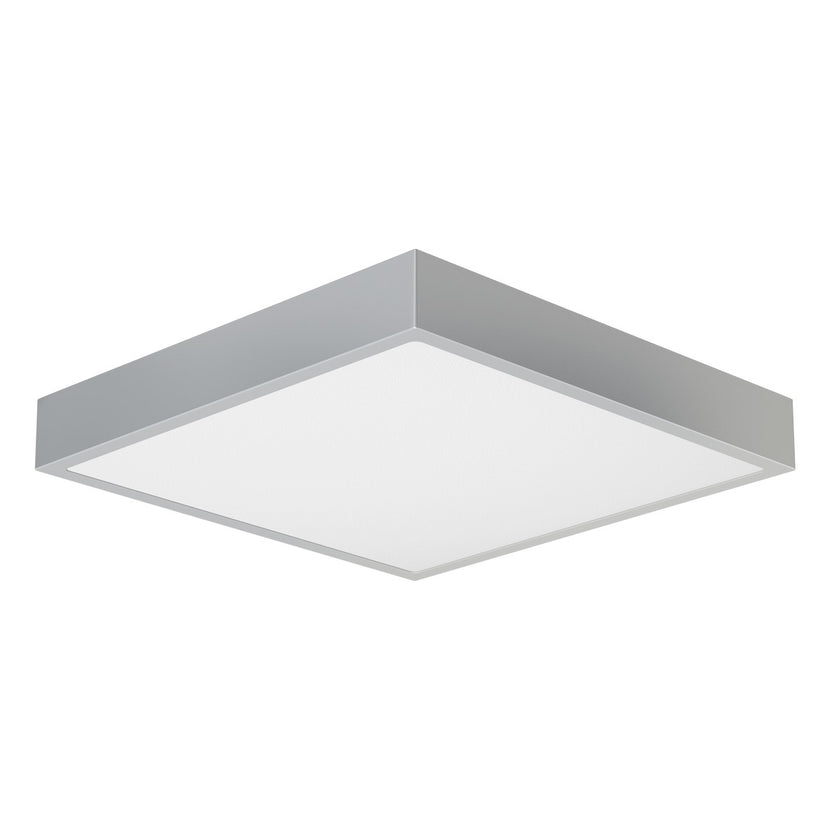 EVN LED Panel Edelstahl Optik viereckig 300x300x42mm 30W 4000K 2500lm >80° 220-240V IP20