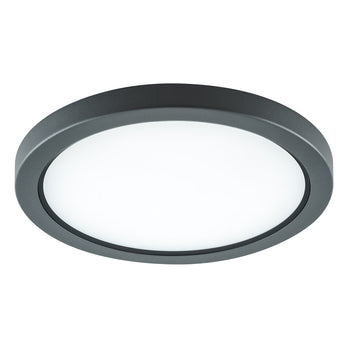 EVN LED Leuchte anthrazit rund 250x46mm 15W 3000K 960lm >80° 100-240V IP54