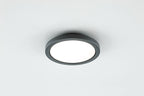 EVN LED Leuchte anthrazit rund 250x46mm 15W 3000K 960lm >80° 100-240V IP54
