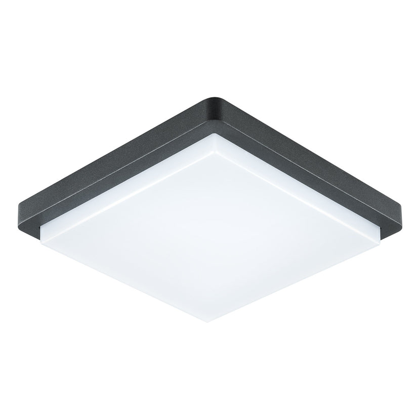 EVN LED Leuchte anthrazit viereckig 235x235x64mm 14W 3000K 1266lm >80° 100-240V IP54