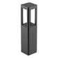 EVN LED Wegeleuchte anthrazit viereckig 85x85x350mm 7W 3000K 391lm 100-240V IP54