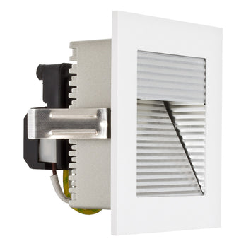 EVN Blendfreie Leuchte ohne Abdeckung weiß viereckig 90x90x68mm 230V IP20