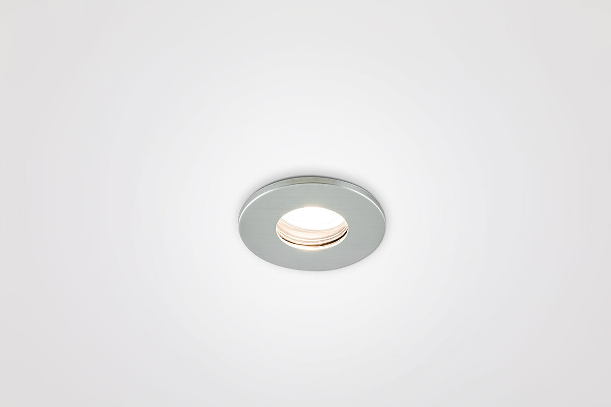 EVN Leuchte Edelstahl gebürstet rund 83x36mm 12V IP65