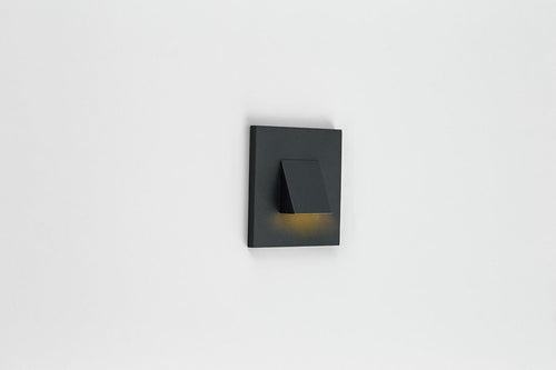 EVN LED Leuchte anthrazit(V4A) viereckig 76x76x55mm 1,8W 3000K 220-240V IP44
