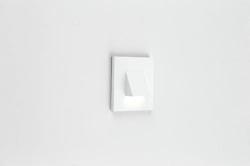 EVN LED Leuchte weiß(V4A) viereckig 76x76x55mm 1,8W 3000K 220-240V IP44