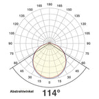 EVN LED Leuchte weiß(V4A) viereckig 76x76x55mm 1,8W 3000K 220-240V IP44