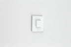 EVN LED Leuchte weiß(V4A) viereckig 76x76x48mm 1,8W 3000K 220-240V IP44