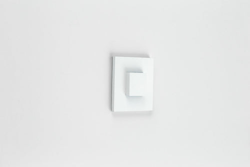 EVN LED Leuchte weiß(V4A) viereckig 76x76x48mm 1,8W 3000K 220-240V IP44