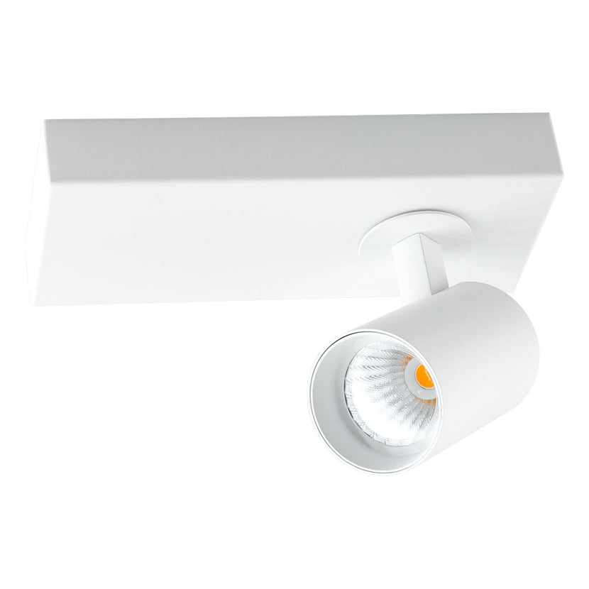 EVN Spot weiß schwenkbar drehbar rund 55x130mm 7W 3000K 476lm 21-40° 220-240V IP20