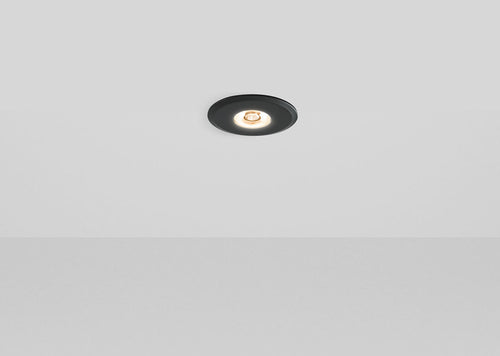 EVN LED Leuchte schwarz rund 82x20mm 6W 3000K 480lm 21-40° 220-240V IP20