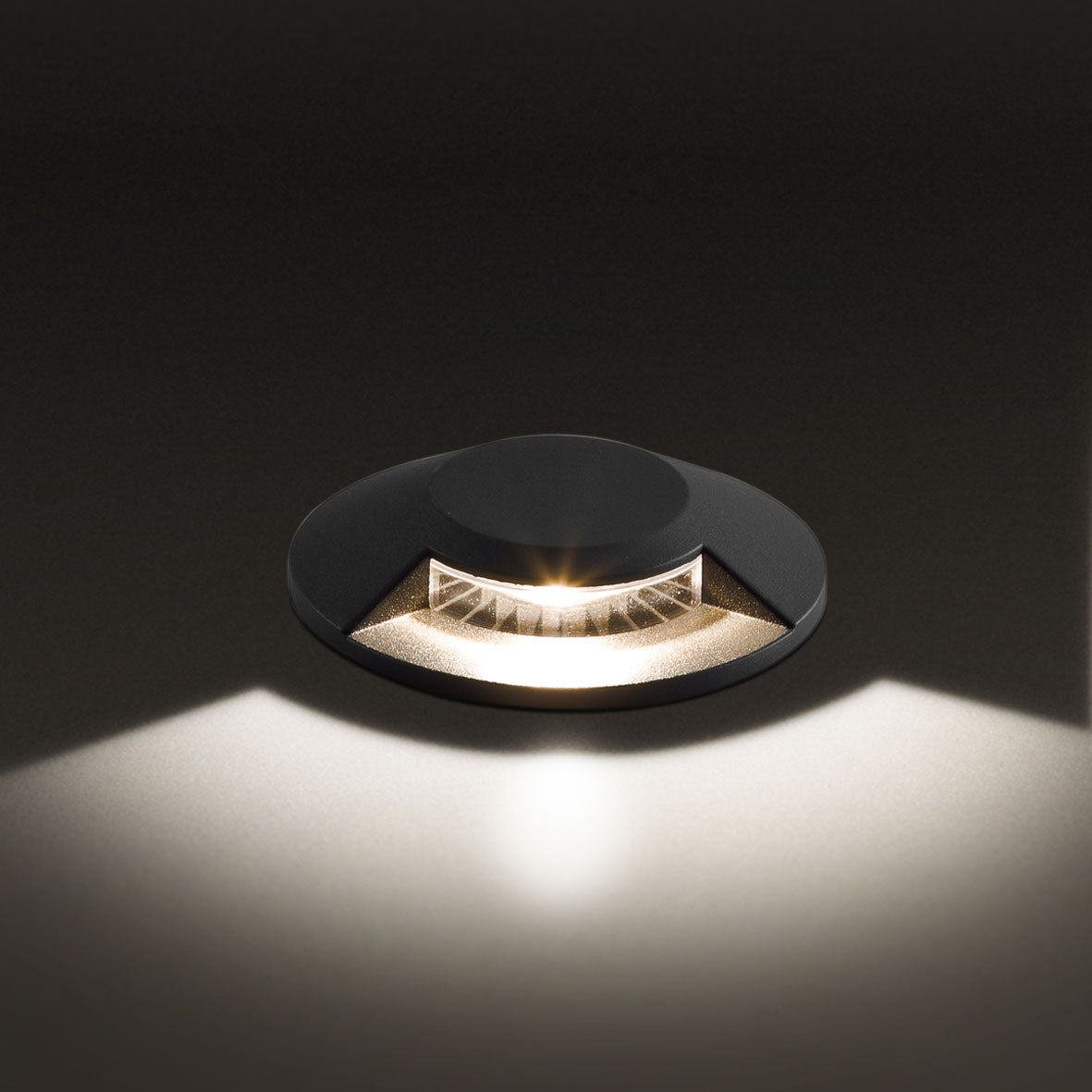 EVN LED Bodeneinbauleuchte anthrazit rund 125x128mm 7W 3000K 67lm >80° 220-240V IP67