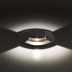 EVN LED 2-fach Bodeneinbauleuchte anthrazit rund 125x128mm 7W 3000K 135lm >80° 220-240V IP67