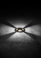 EVN LED 2-fach Bodeneinbauleuchte anthrazit rund 125x128mm 7W 3000K 188lm >80° 220-240V IP67